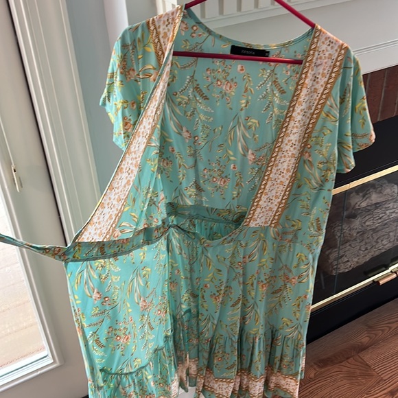 Zesica Prairie Style Wrap Dress - Picture 10 of 11